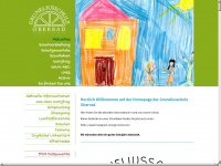gruneliusschule.de Webseite Vorschau