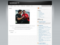handballtrainer.wordpress.com Webseite Vorschau