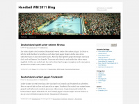 handballwm2011.wordpress.com Webseite Vorschau