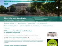 hebbelschule-wiesbaden.de Webseite Vorschau