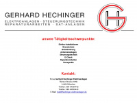 hechinger-elektroanlagen.de Webseite Vorschau