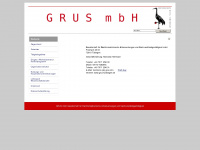 grus.info Webseite Vorschau