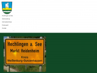 hechlingen-am-see.de Webseite Vorschau