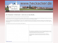 heckacker.de Webseite Vorschau