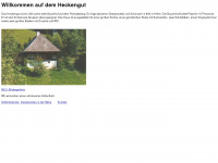 heckengut.de Webseite Vorschau