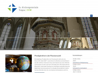 evkirchetorgau.de Webseite Vorschau