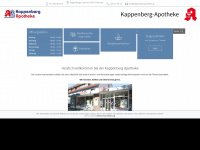 kappenberg-apotheke.de Webseite Vorschau