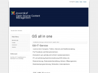 gs-it-service.de Webseite Vorschau