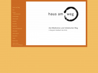 haus-am-weg.de Webseite Vorschau