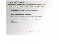 gs-software.net Webseite Vorschau