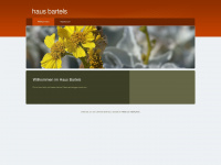 haus-bartels.de Webseite Vorschau