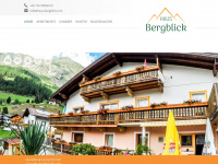 haus-bergblick.com Webseite Vorschau