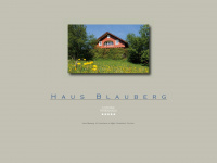 haus-blauberg.de Webseite Vorschau