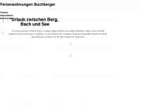 haus-buchberger.de Webseite Vorschau