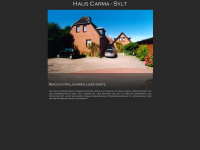 haus-carma-sylt.de Webseite Vorschau