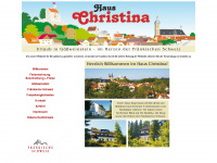 haus-christina.com Webseite Vorschau