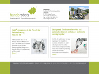 hando-robots.de Webseite Vorschau