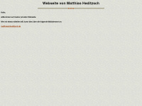 heditzsch.de Webseite Vorschau