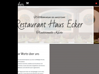 haus-ecker.de Webseite Vorschau