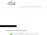 gsk-klimatechnik.de Webseite Vorschau