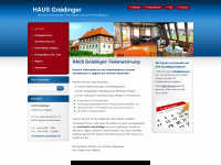 haus-gnaedinger.de Webseite Vorschau