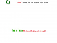 haus-insa.de Webseite Vorschau