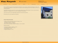 haus-margarete.info Webseite Vorschau