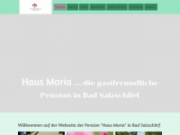 haus-maria.net Webseite Vorschau