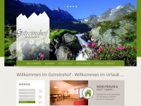 gstreinshof.com Webseite Vorschau