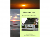 haus-martens-norderney.de Webseite Vorschau