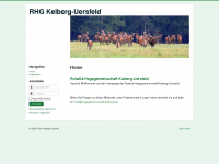hegegemeinschaft-kelberg.de Webseite Vorschau