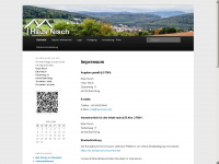haus-nisch.de Webseite Vorschau