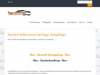 heger-autopfleger.de Webseite Vorschau
