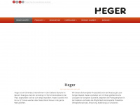 heger-gruppe.de Webseite Vorschau