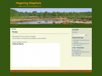 hegering-diepholz.de Webseite Vorschau