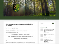 hegering-menden.de Webseite Vorschau