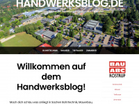 handwerksblog.de Webseite Vorschau