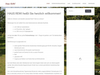 haus-rewi.de Webseite Vorschau