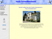 haus-schwalbenheim.de Webseite Vorschau