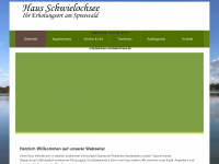 haus-schwielochsee.de Webseite Vorschau