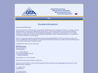 gta-sensorik.de Webseite Vorschau