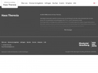 haus-theresia.com Webseite Vorschau