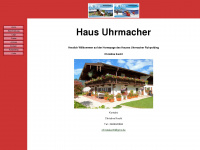 haus-uhrmacher.de Webseite Vorschau