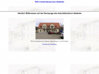 heidecke-immobilien.de Webseite Vorschau