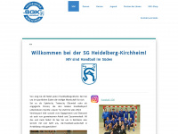 heidelberg-handball.de Webseite Vorschau
