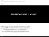 haus-vodice.de Webseite Vorschau