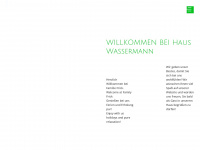 haus-wassermann.de Webseite Vorschau