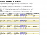 heidelberg-notar.de Webseite Vorschau