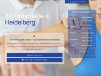 heidelberg-orthopaede.de Webseite Vorschau