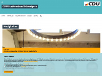 cdu-schwaigern.de Webseite Vorschau